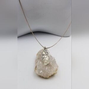 Disney Sterling silver Winnie the pooh necklace vintage